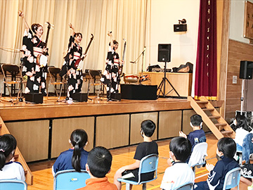 スクールコンサート in 佐世保市立中里小学校