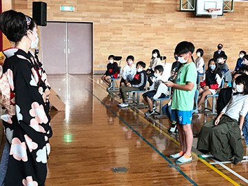 スクールコンサート in 佐世保市立中里小学校