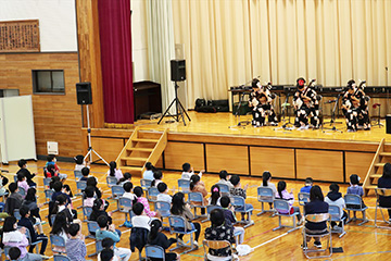 スクールコンサート in 佐世保市立大久保小学校