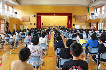 スクールコンサート in 佐世保市立清水小学校