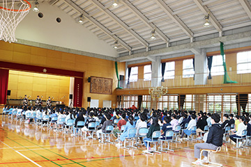 スクールコンサート in 佐世保市立清水小学校