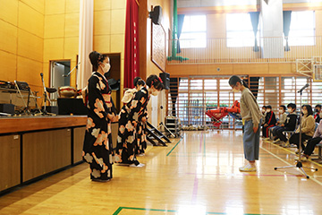 スクールコンサート in 佐世保市立清水小学校