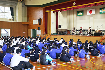 学校と地域を結ぶコンサート in 綾町