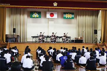 学校と地域を結ぶコンサート in 綾町