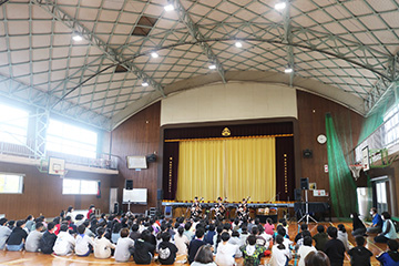 スクールコンサート in 宮崎市立青島小学校