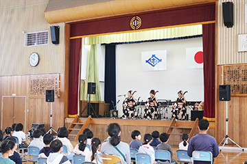 スクールコンサート in 佐世保市立江迎小学校