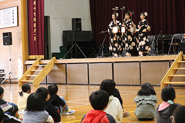 スクールコンサート in 佐世保市立吉井南小学校