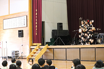 スクールコンサート in 佐世保市立吉井南小学校