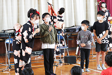 スクールコンサート in 小林市立永久津小学校