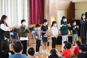 スクールコンサート in 小林市立永久津小学校