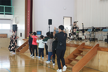 スクールコンサート in 西海市立大瀬戸小学校