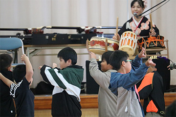 スクールコンサート in 西海市立大瀬戸小学校