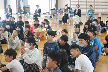 スクールコンサート in 西海市立大瀬戸小学校
