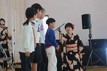 スクールコンサート in 西海市立大瀬戸小学校