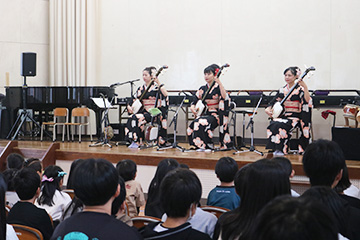 スクールコンサート in 西海市立ときわ台小学校