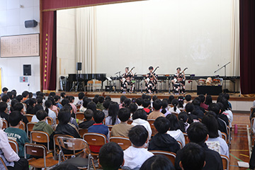 スクールコンサート in 西海市立ときわ台小学校