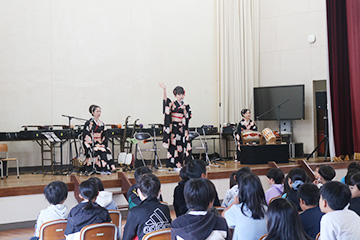 スクールコンサート in 西海市立ときわ台小学校