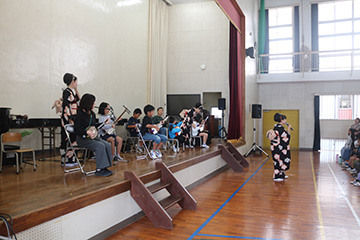 スクールコンサート in 西海市立ときわ台小学校