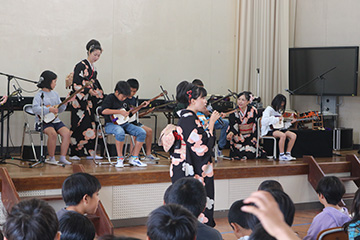 スクールコンサート in 西海市立ときわ台小学校