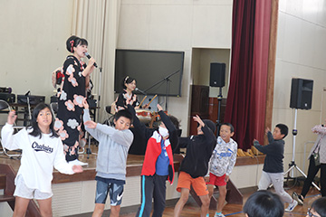 スクールコンサート in 西海市立ときわ台小学校