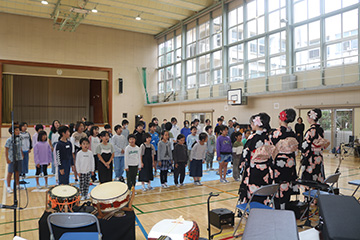 スクールコンサート in 西海市立雪浦小学校
