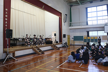 スクールコンサート in 西海市立西彼北小学校