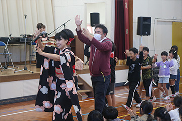 スクールコンサート in 西海市立西彼北小学校