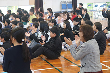 スクールコンサート in 西海市立西彼北小学校
