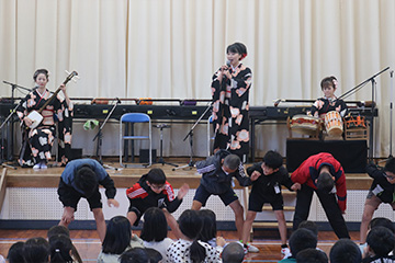 スクールコンサート in 西海市立西彼北小学校