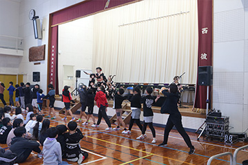 スクールコンサート in 西海市立西彼北小学校