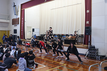 スクールコンサート in 西海市立西彼北小学校