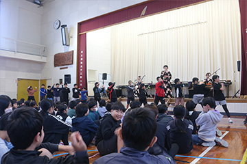 スクールコンサート in 西海市立西彼北小学校