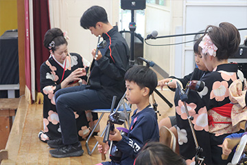 スクールコンサート in 西海市立西彼北小学校