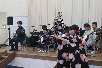 スクールコンサート in 西海市立西彼北小学校
