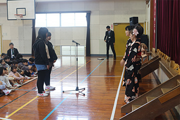 スクールコンサート in 西海市立西彼北小学校