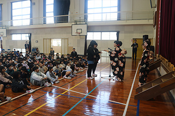 スクールコンサート in 西海市立西彼北小学校