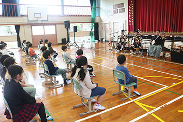 スクールコンサート in 川棚町立石木小学校