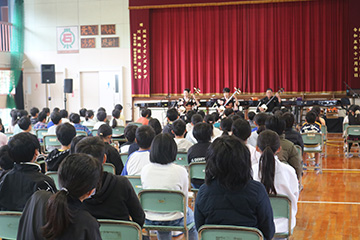スクールコンサート in 川棚町立石木小学校