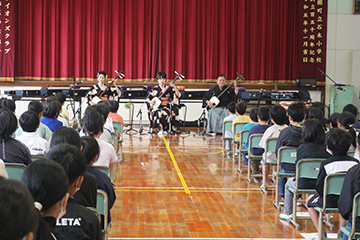 スクールコンサート in 川棚町立石木小学校
