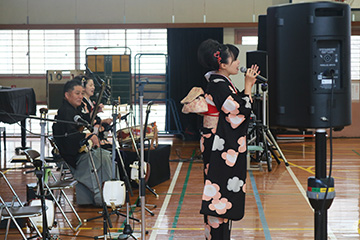 スクールコンサート in 川棚町立石木小学校