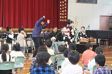 スクールコンサート in 川棚町立石木小学校