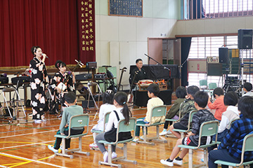 スクールコンサート in 川棚町立石木小学校