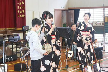 スクールコンサート in 川棚町立石木小学校