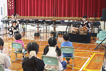 スクールコンサート in 川棚町立石木小学校