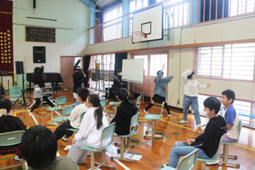 スクールコンサート in 川棚町立石木小学校