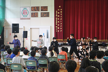 スクールコンサート in 川棚町立石木小学校