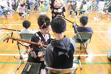 スクールコンサート in 川棚町立石木小学校