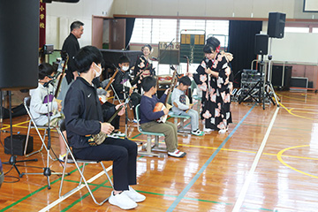 スクールコンサート in 川棚町立石木小学校