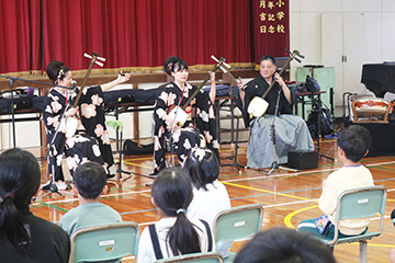 スクールコンサート in 川棚町立石木小学校