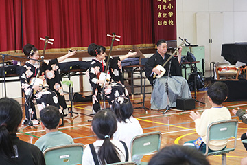 スクールコンサート in 川棚町立石木小学校